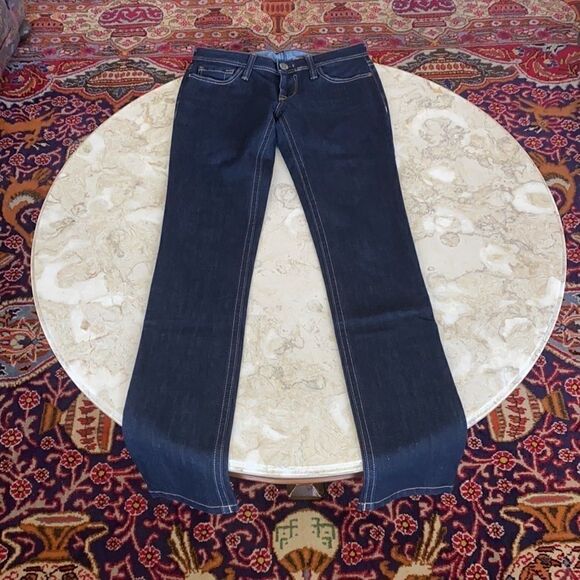 DL1961 Kate Slim Straight Leg Dark Denim Jeans - Picture 11 of 16